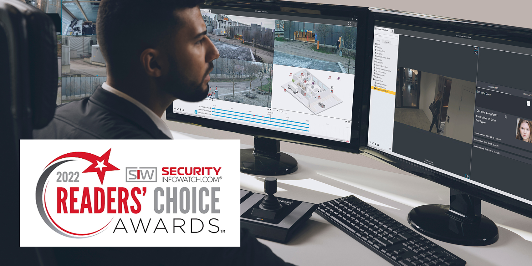 AXIS Camera Station Secure Entry wins 2022