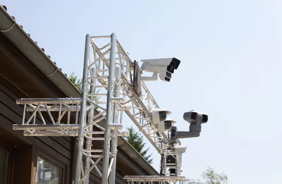 Selection of cameras in action