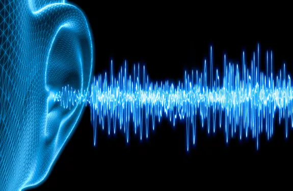 Ear sound waves