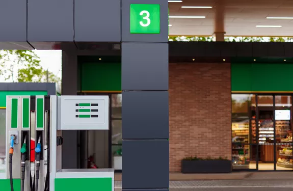 Enhanced safety for gas stations