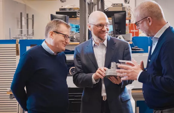 Håkan Sjöberg, Christian Loftorp and Jesper Olavi