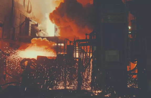 Smoke detection analytics in explosion-protected cameras