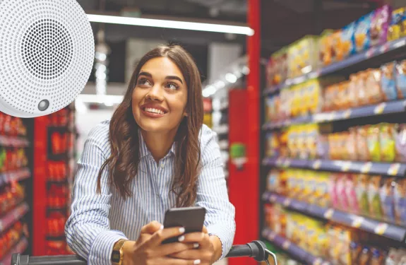 Retailers can use network audio to level up in-store operations