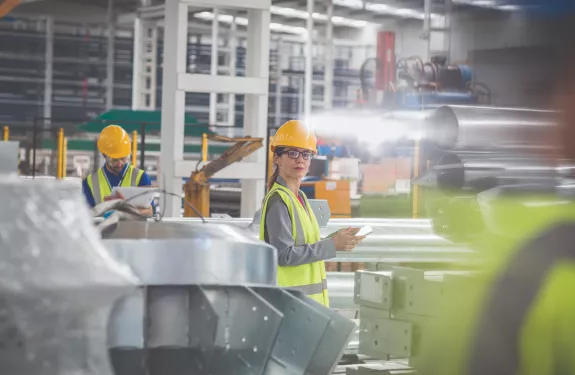 Factory floor hardhat