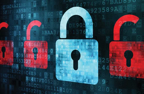 Cybersecurity padlocks