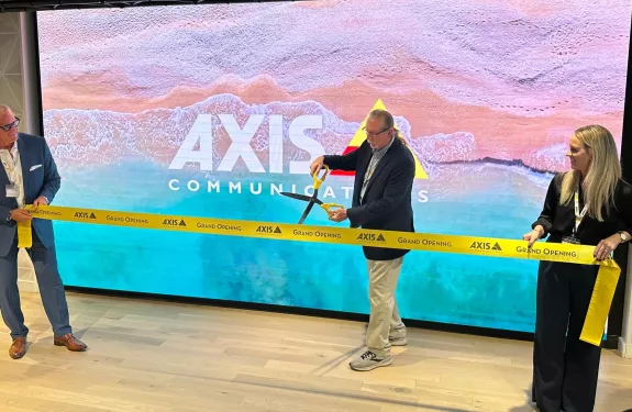 Axis Communications opens new Axis Experience Center in Fort Lauderdale, Florida.
