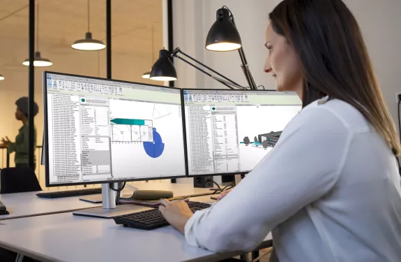 Integrating video surveillance into building plans