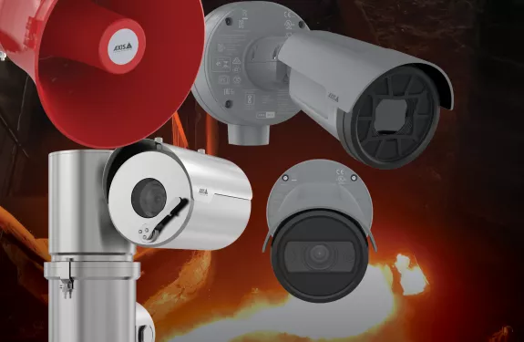 Axis fire detection and warning system