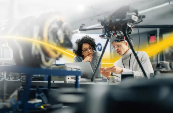 Axis Innovation in research lab