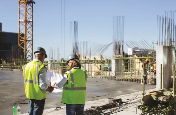 Video surveillance for temporary structures