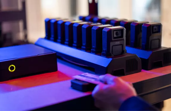 Axis Body Worn Cameras, Docking Station, and System Controller
