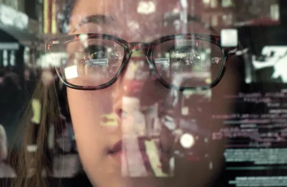 Image verification by women with glasses