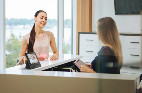 AXIS Client for Unified Communication Systems is ideal for receptionists