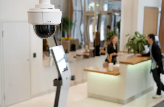 Intelligent camera technology in a hospitality setting