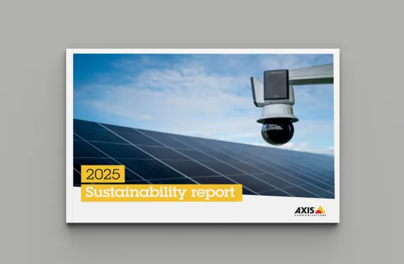 Cover photo of Axis Sustainability Report for 2025