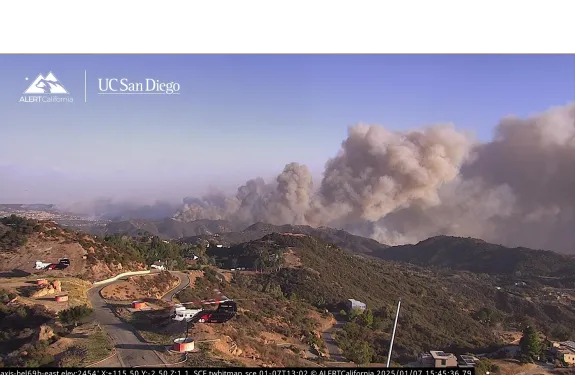 Photos courtesy of ALERTCalifornia | UC San Diego