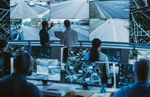 A real time crime center that enable intelligence led policing