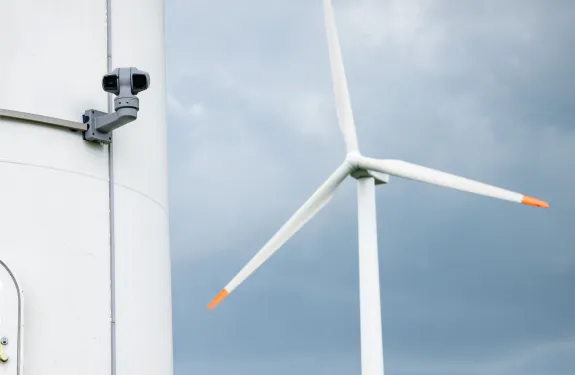 Hightech schützt Vögel: ProTecBird setzt auf Axis Netzwerk-Kameras und KI-gestützte Analysen zur Kollisionsvermeidung in Windparks 