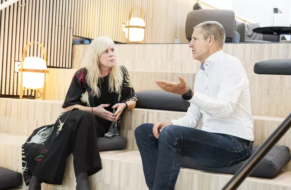 Malin Svensson and Ray Mauritsson