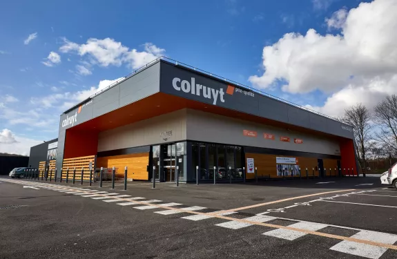 Chaine de magasins Colruyt