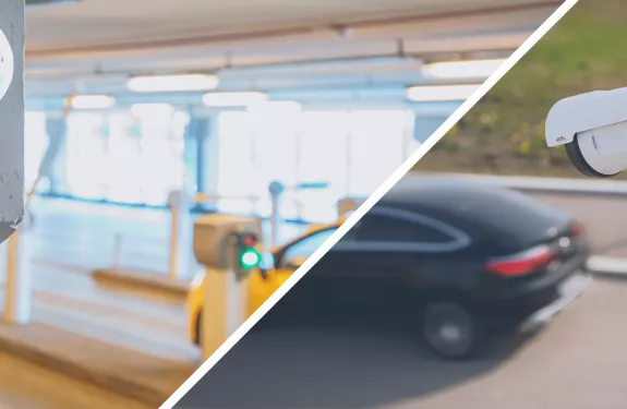 License plate recognition for slow-speed freeflow vehicles and access control