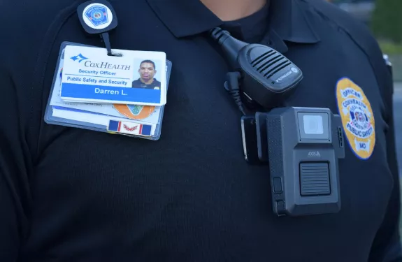 CoxHealth Deploys New Body Worn Camera Solution to Increase Patient, Visitor, and Staff Safety