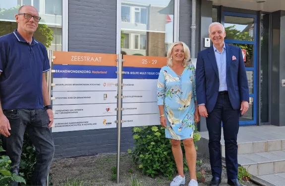 Brandwondenstichting en Axis Communications