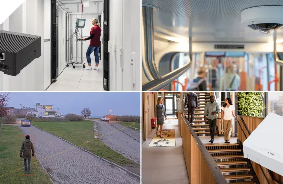 Axis Communications launches new products and solutions: the D3100 Connectivity Hub, M3057-PLR Mk II Dome Camera, Axis Object Analytics time-in-area feature, and AXIS A12 Series door controllers