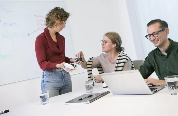 Jonna Lagerblad, Ausra Reinap and Johan Widerdal