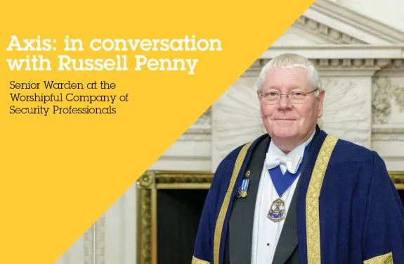 Russell Penny, Senior Warden at the Worshipful Company of Security Professionals