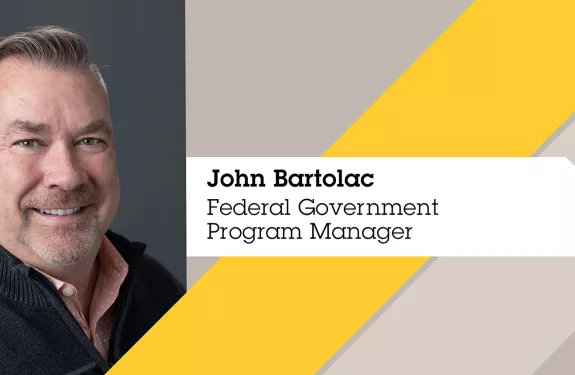 John Bartolac is Axis' new Federal Government Program Manager