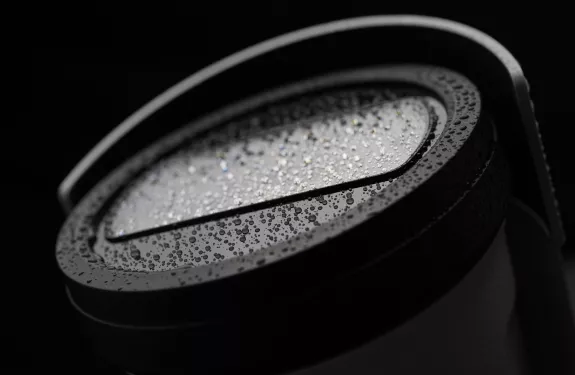 Vocht op de lens van een Axis camera