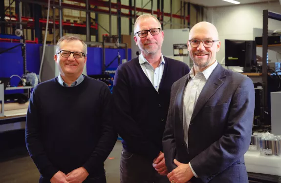 Håkan Sjöberg, Jesper Olavi and Christian Loftorp