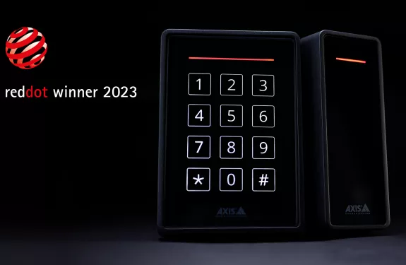 Red dot aware for Axis card readers