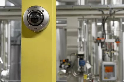AXIS P3268-SLVE, a stainless steel camera offering powerful performance in harsh environments