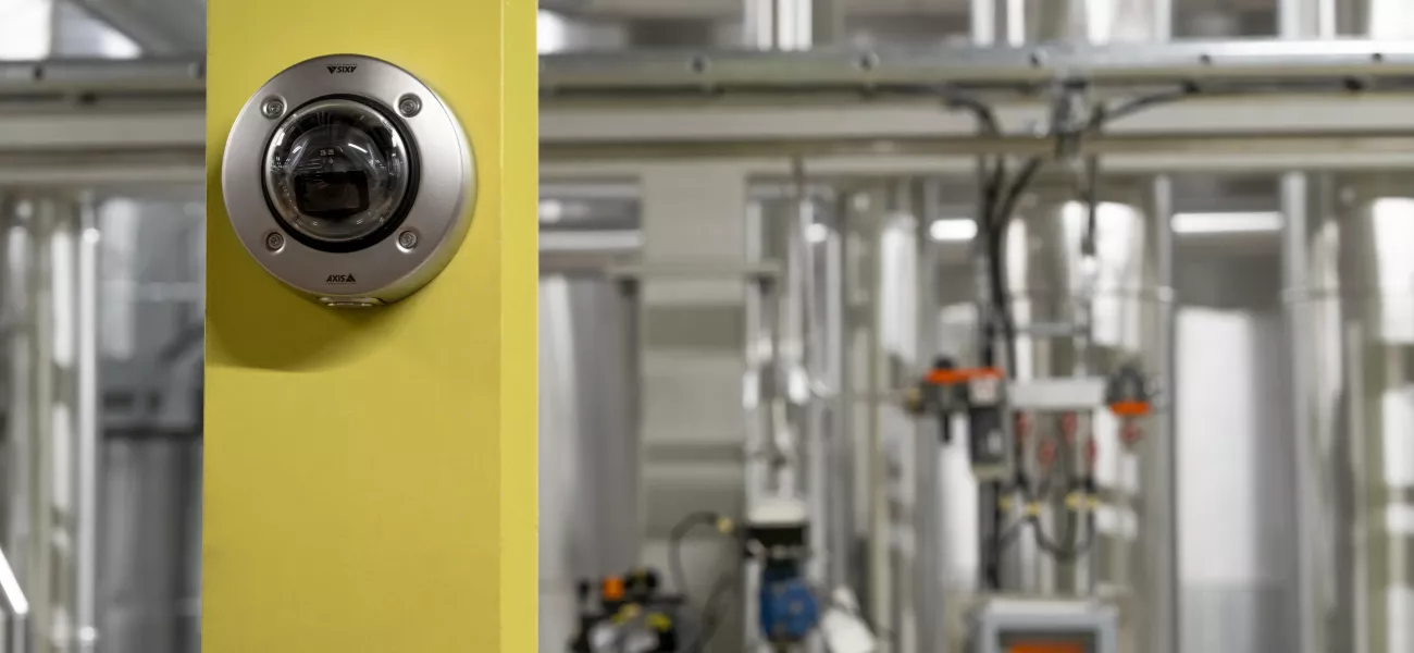 AXIS P3268-SLVE, a stainless steel camera offering powerful performance in harsh environments