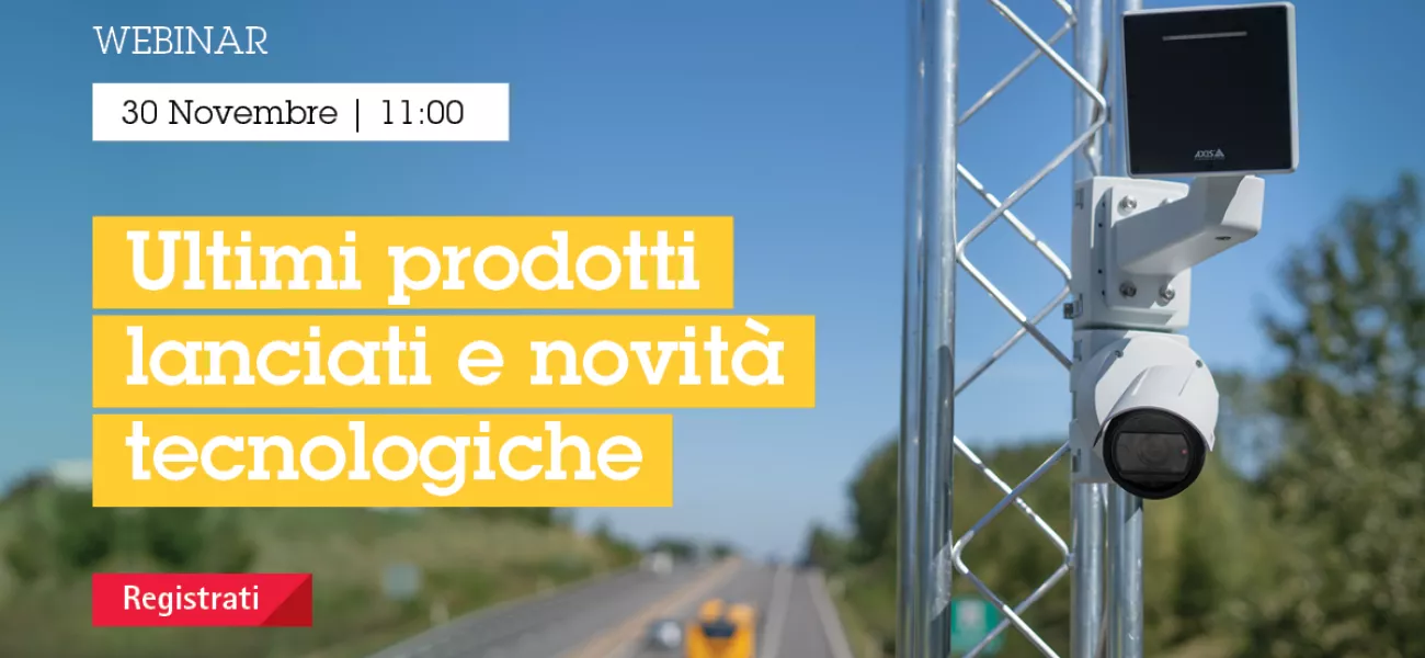 Webinar Ultimi prodotti lanciati