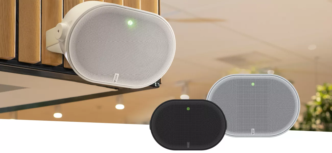New smart cabinet speakers for voice messages and background music