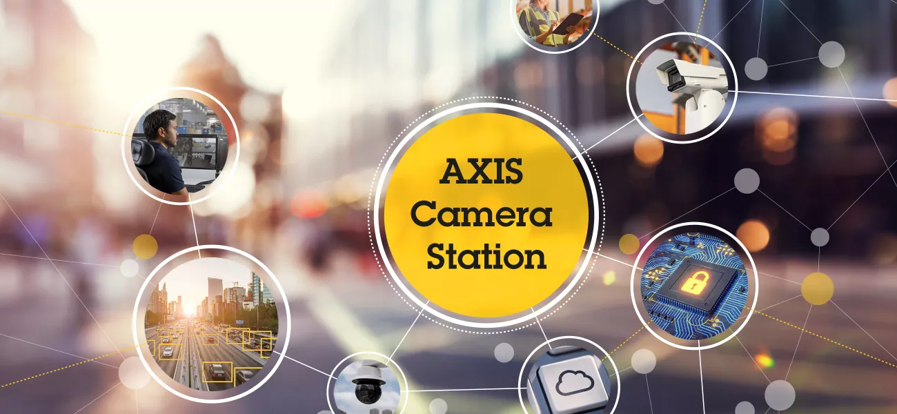 AXIS camera station infographic