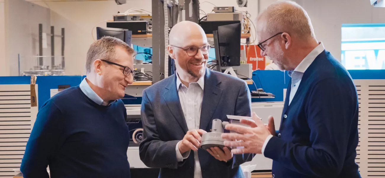 Håkan Sjöberg, Christian Loftorp and Jesper Olavi