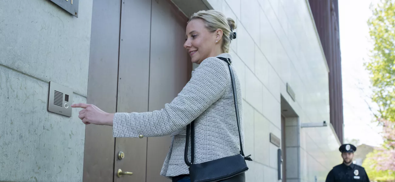 AXIS I7010-VE, an extremely robust, outdoor-ready network intercom