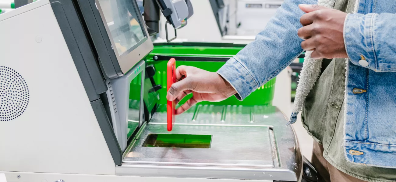 Pago sin contacto en la tienda