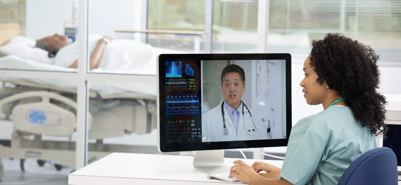 Improving patient care and health service workflows with virtual nursing