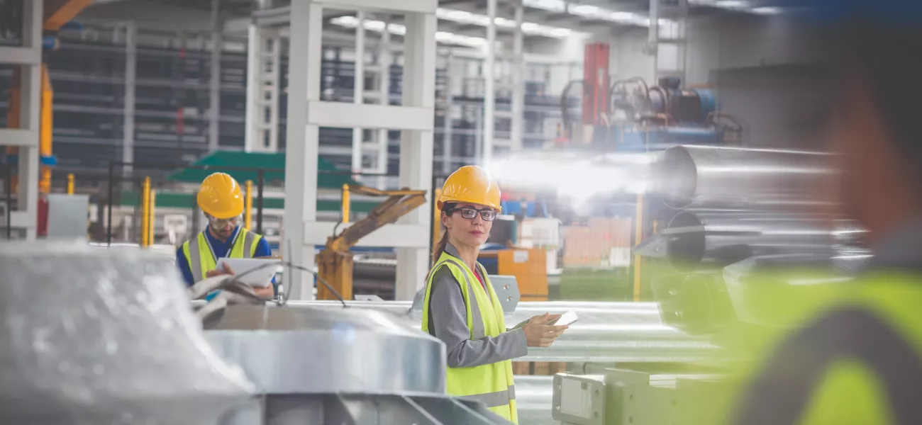 Factory floor hardhat
