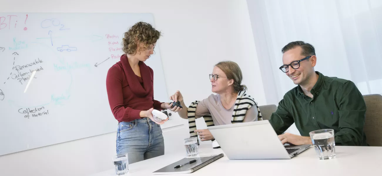 Jonna Lagerblad、Ausra Reinap、Johan Widerdal、Axis Green Design Groupの一部