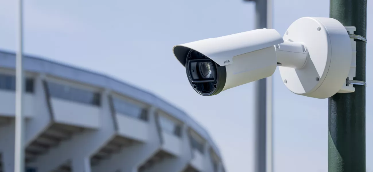 La caméra AXIS Q1809-LE Bullet Camera offre des détails extrêmes sur de grandes distances 