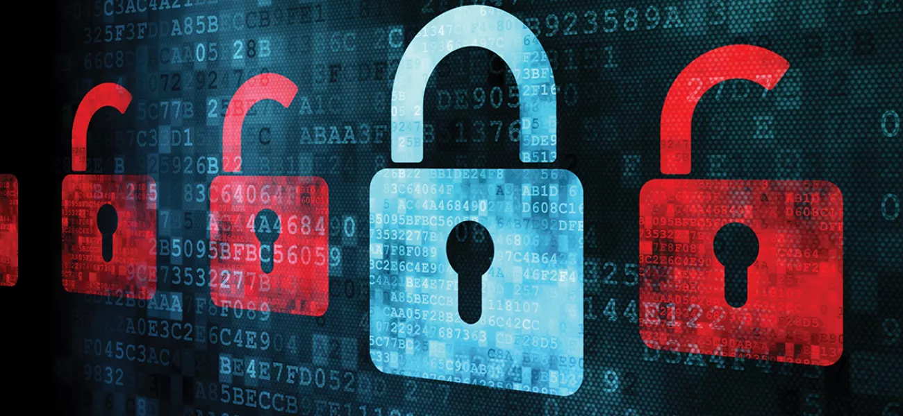 Cybersecurity padlocks