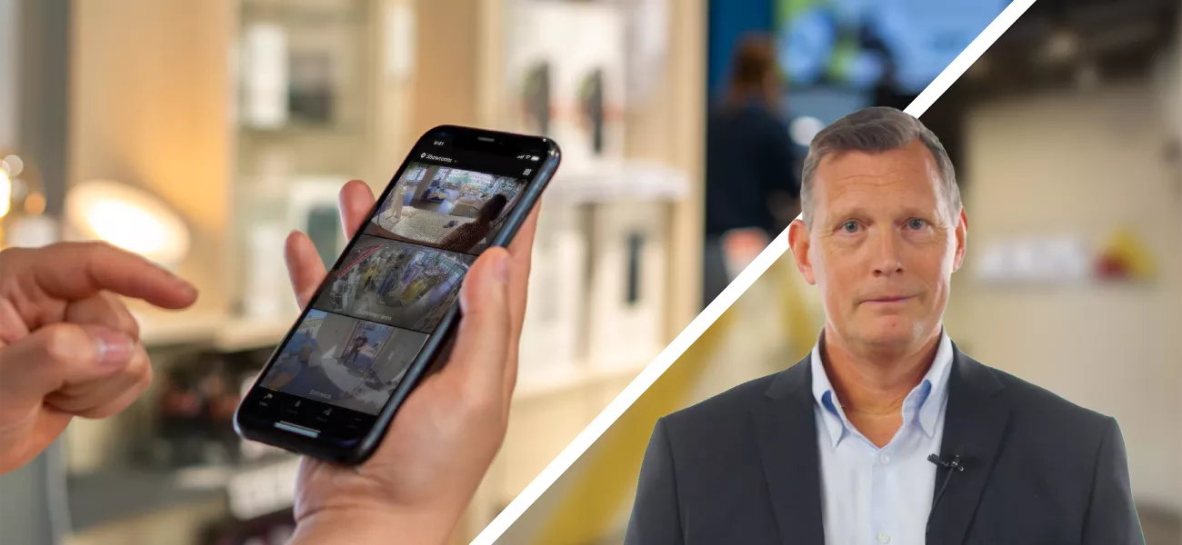 Göran Haraldsson, Global Product Manage at Axis for AXIS Camera Station Edge