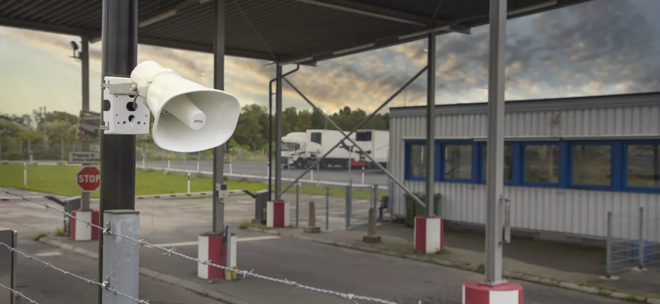 L’audio sur IP peut être utilisé pour améliorer la sécurité et le fonctionnement sur les sites industriels