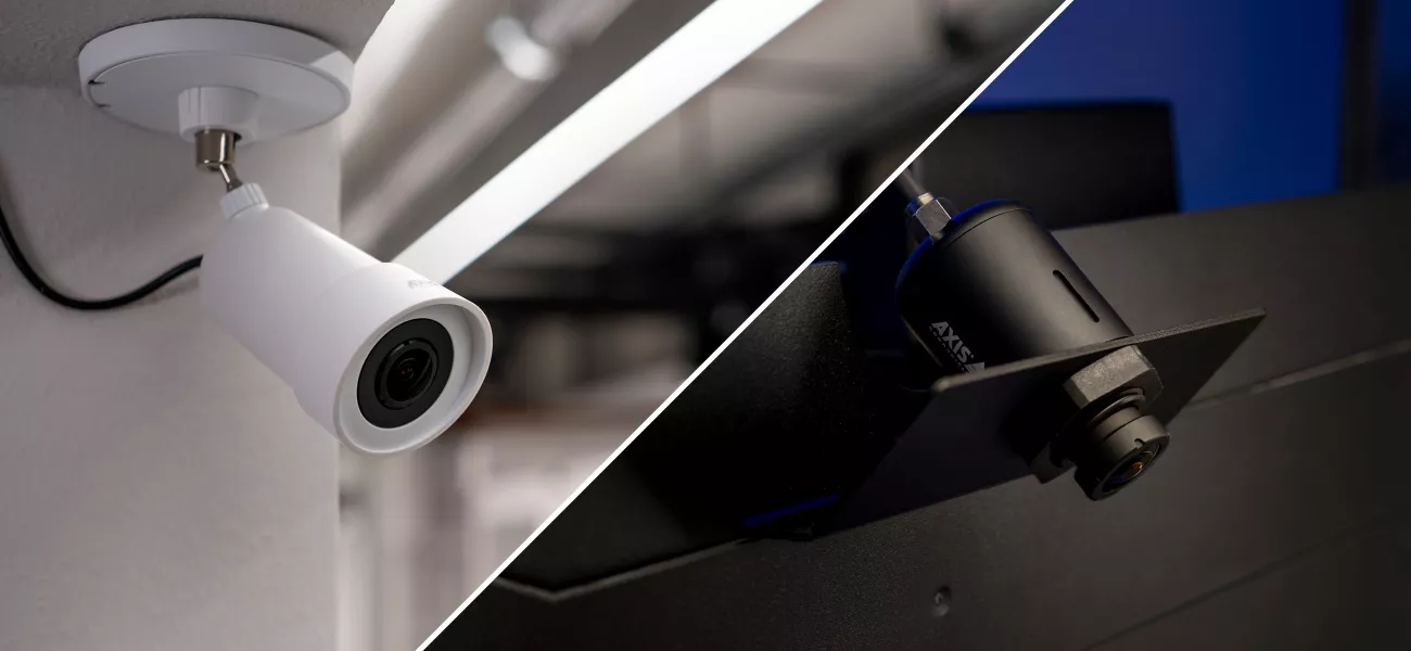 Rugged standard and fisheye sensor units for almost any indoor and outdoor environment 